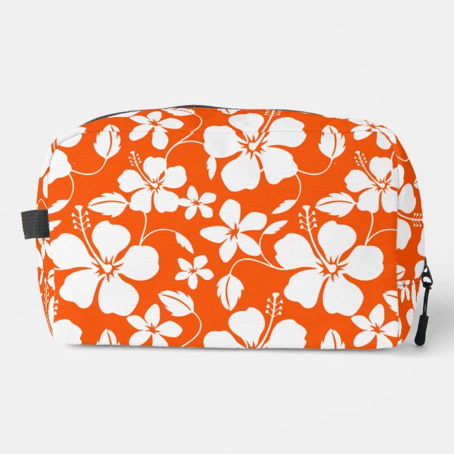 HAWAIIAN HULA (HIBISCUS) ORANGE DOPP KIT (Front)