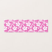Hawaiian Hula (Hibiscus) Pattern in Pink (Outside Unfolded)