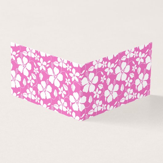 Hawaiian Hula (Hibiscus) Pattern in Pink (Outside)