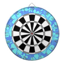 HAWAIIAN HULA (HIBISCUS) PERIWINKLE/TEAL