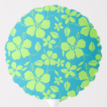 HAWAIIAN HULA (HIBISCUS) TEAL LIME