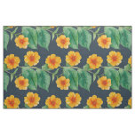 Hawaiian Ilima flower fabric