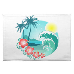 Hawaiian Island 3 Placemat