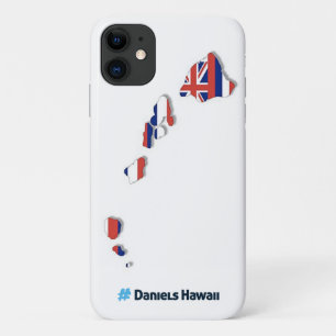Hawaiian Island & Hawaiian Flag iPhone 11 Case
