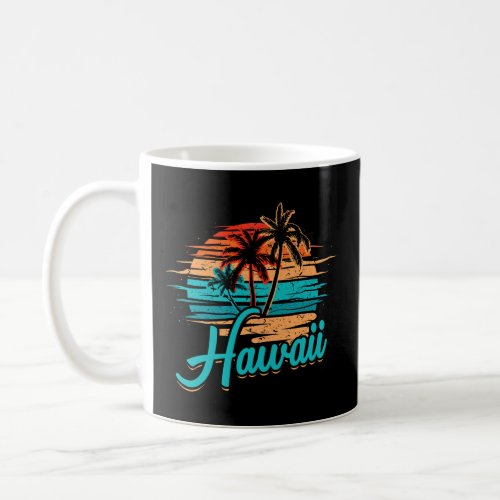 Hawaiian Island Tropical Hawaii Vacation Souvenir  Coffee Mug