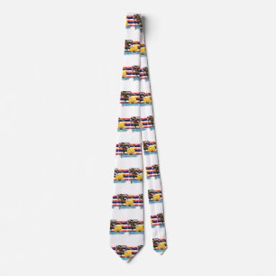 Hawaiian Islands Flag Neck Tie