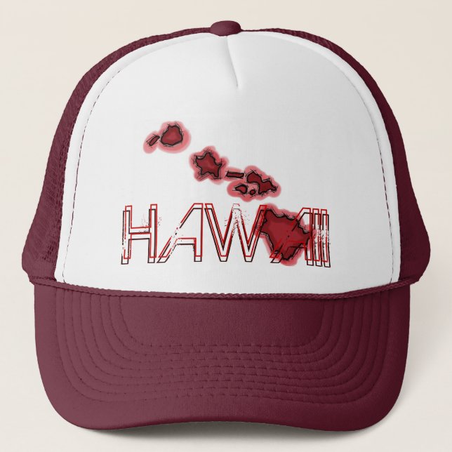 Hawaiian islands hawaii hat (Front)
