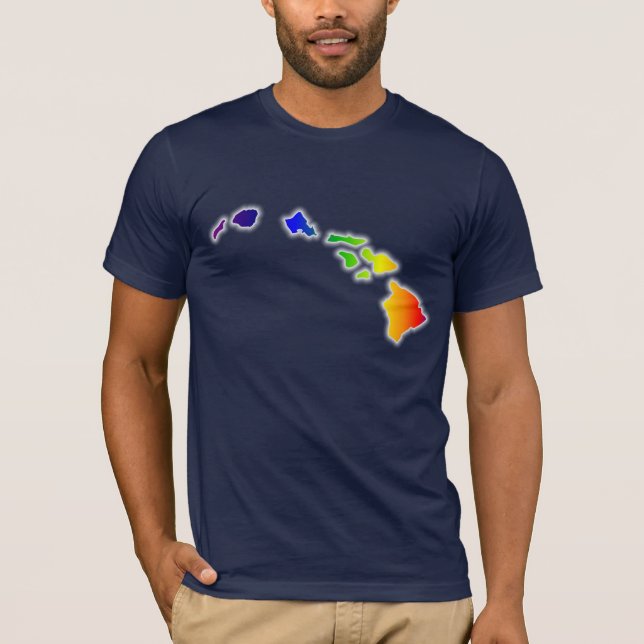 Hawaiian Islands - Hawaii T-Shirt (Front)