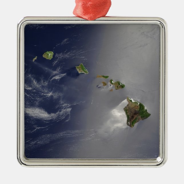Hawaiian Islands Metal Ornament (Front)