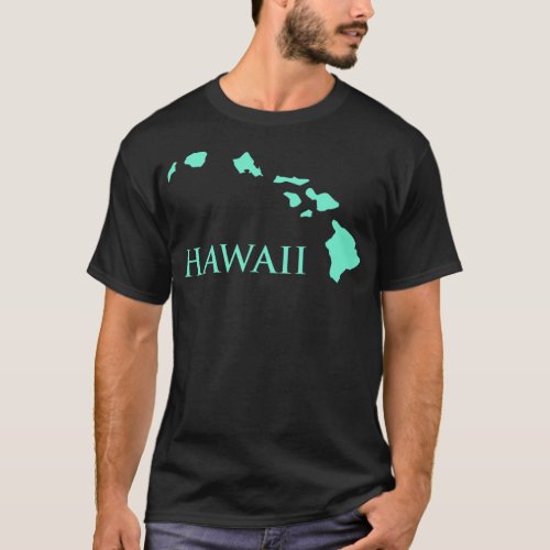 Hawaiian Islands _ Mint Tri_blend T_Shirt