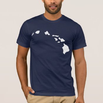 Hawaiian Islands T-shirt by Megatudes at Zazzle