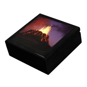 Hawaiian Islands Volcano Gift Box by Delights at Zazzle