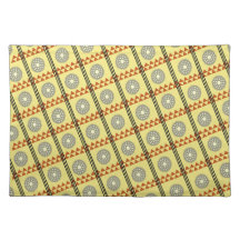 Hawaiian Kapa "Wana" Placemat