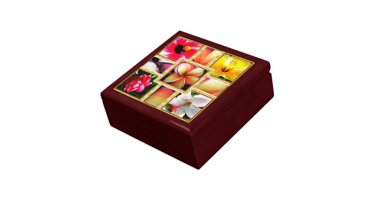 Hawaiian Keepsake Gift Box | Zazzle.com