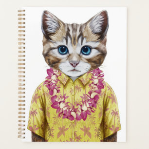 Hawaiian Kitty Cat Planner