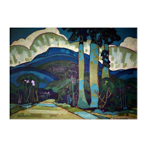 Hawaiian Landscape fine art Acrylic Print