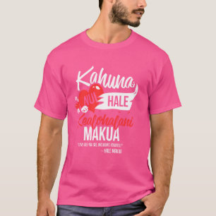 Hawaiian Language Saying Themed Souvenir Graphic A T-Shirt