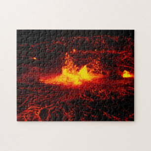 Hawaiian Lava Flow Jigsaw Puzzle
