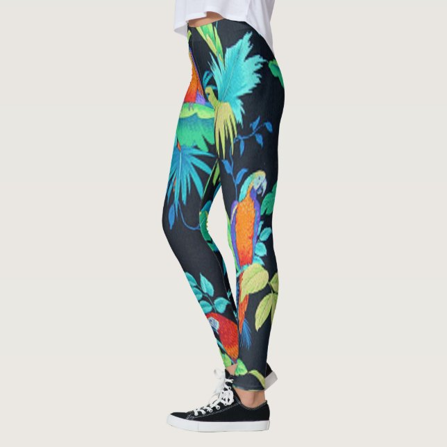 Hawaiian Leggins Leggings (Left)