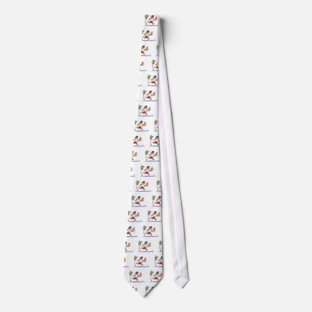 hAwAiiAn LiFeGuArD Neck Tie (Front)
