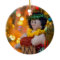 Hawaiian Little Drummer Boy Christmas Ornament