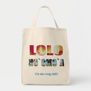 Hawaiian "Lolo Ho`omo`a" Grocery Tote