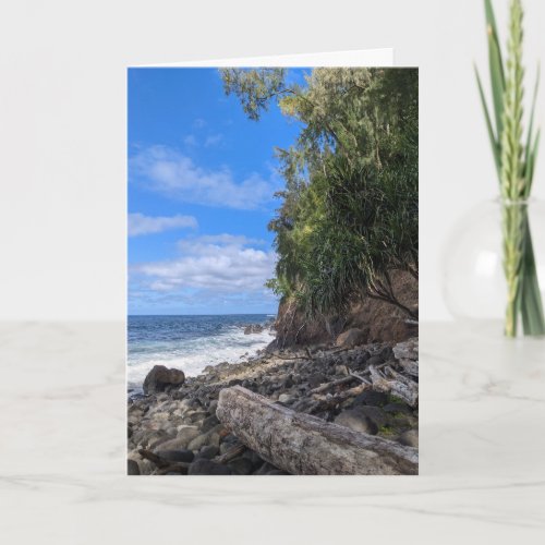 Hawaiian love card