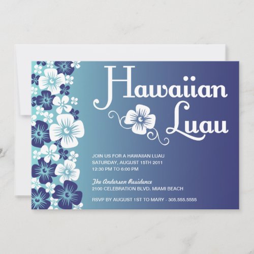 HAWAIIAN LUAU | PARTY INVITATIONS