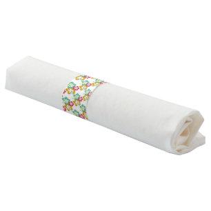Hawaiian Luau Party Napkin Bands