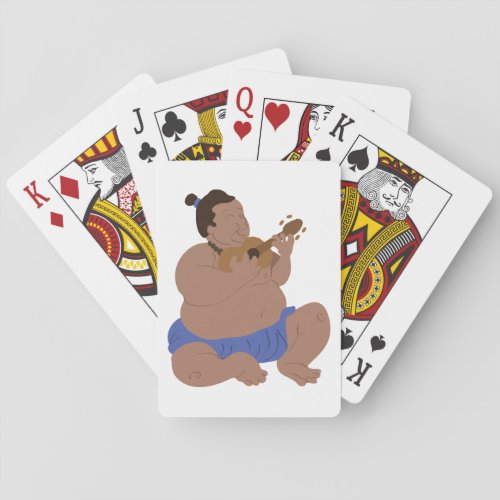 Hawaiian Man Poker Cards