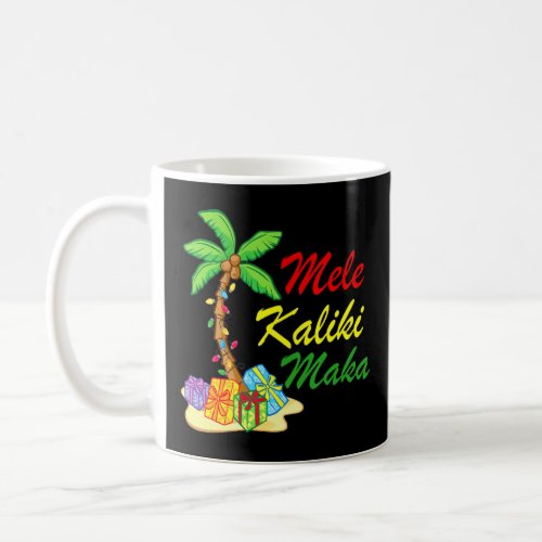 Hawaiian Mele Kalikimaka Christmas Matching Family Coffee Mug