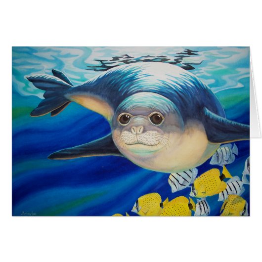 Hawaiian Monk Seal (Front Horizontal)