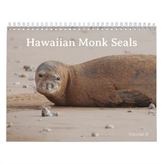 Hawaiian Monk Seals Calendar