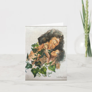 Hawaiian Mothers Day Card