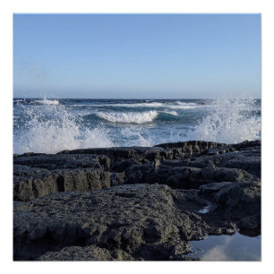 Hawaiian Natural Landscape Photography Poster
