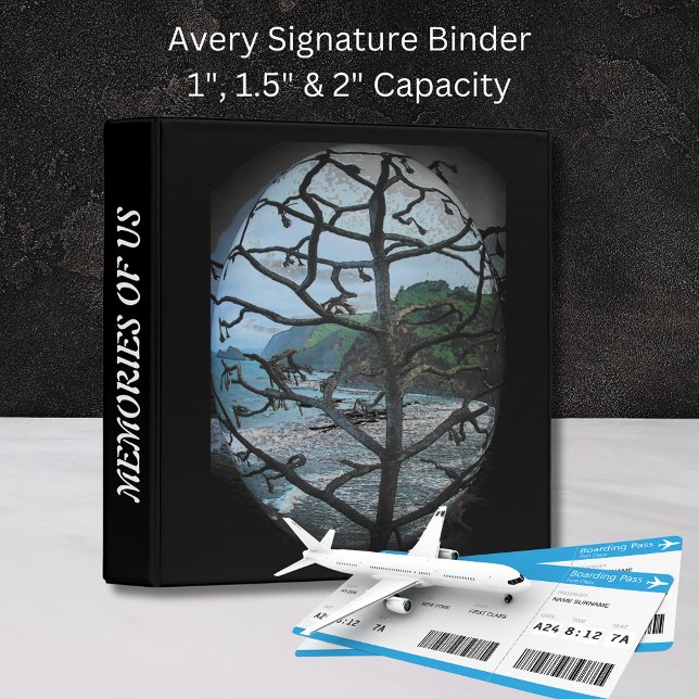 Hawaiian Ocean Beach Tree Photo Spotlight 3 Ring Binder (Hawaiian Ocean Beach Tree Photo Spotlight 3 Ring Binder)