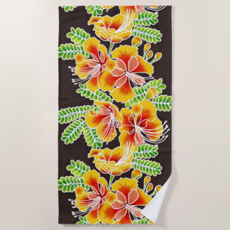 Hawaiian Ohai Alii beach towel
