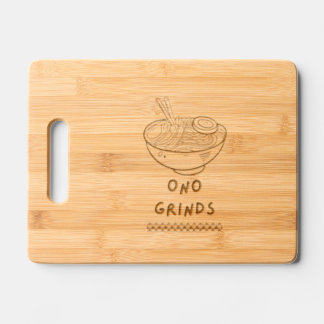 Hawaiian Ono Grinds Engraved Cutting Board
