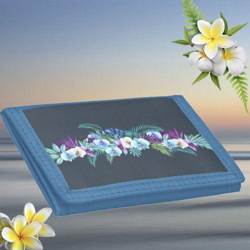 Hawaiian Orchid Lei Wallet