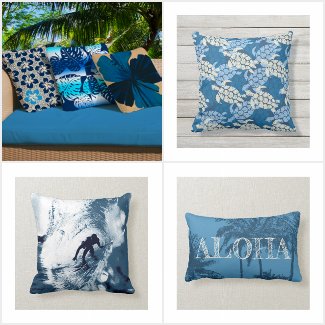 Hawaiian Outdoor Pillows for your Patio and Lanai