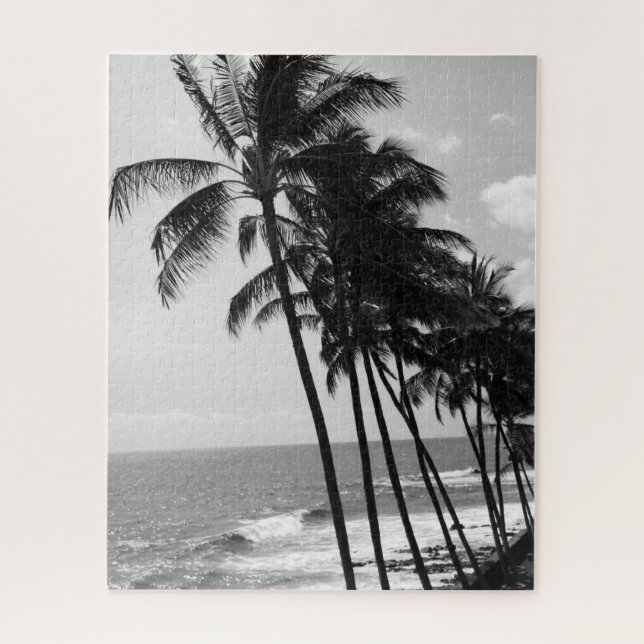 Hawaiian Palm Trees 16" x 20" Jigsaw Puzzle (Vertical)