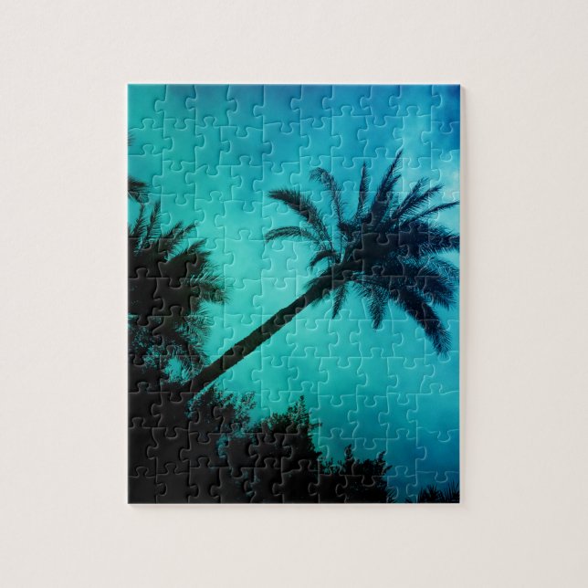 Hawaiian Palm Trees Jigsaw Puzzle (Vertical)
