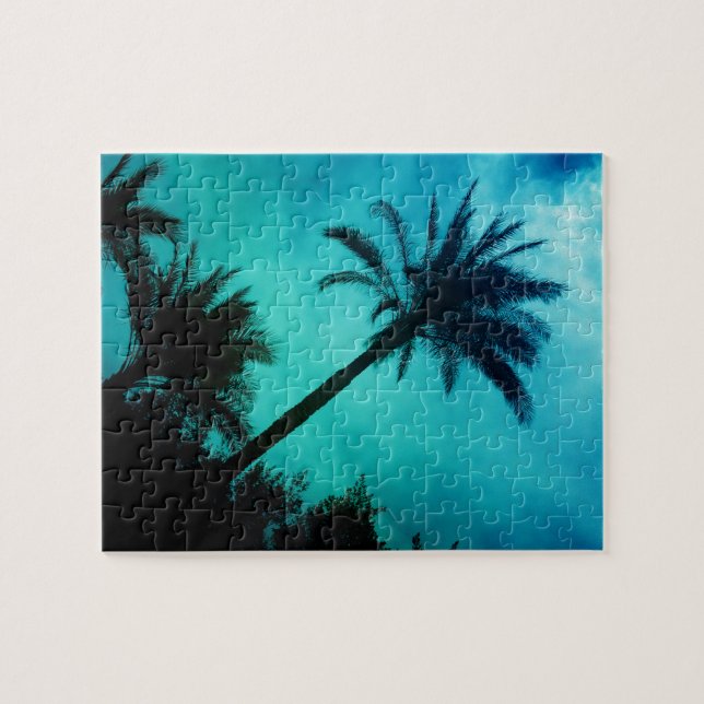 Hawaiian Palm Trees Jigsaw Puzzle (Horizontal)