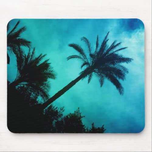 Hawaiian Palm Trees Mouse Pad