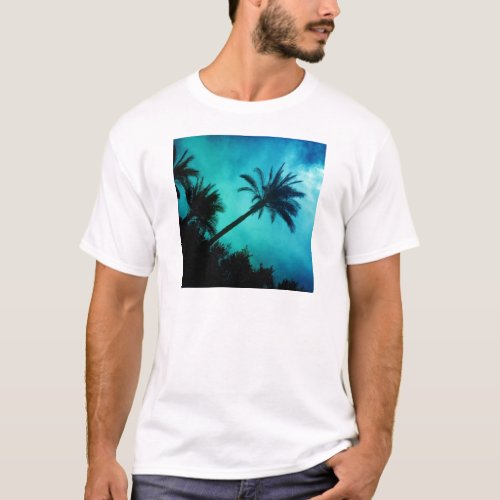 Hawaiian Palm Trees T_Shirt