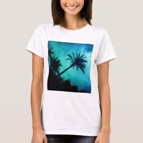 Hawaiian Palm Trees T_Shirt