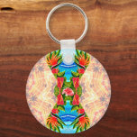 Hawaiian Paradise Twice  Keychain
