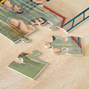 Hawaiian Pearl Divers Circus of the Sea Jigsaw Puzzle