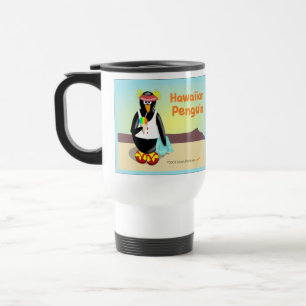 Hawaiian Penguin Travel Mug