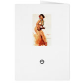 Hawaiian Pin Up Cards (Back)